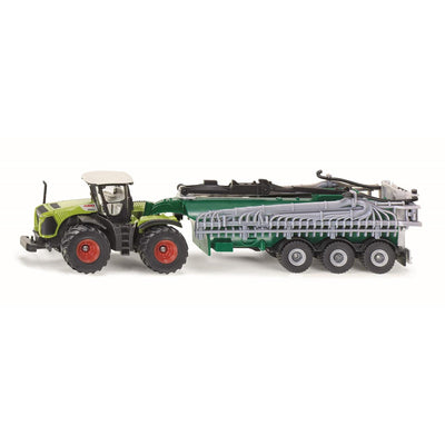 Siku Claas Xerion Traktor + Tanker (1:87)
