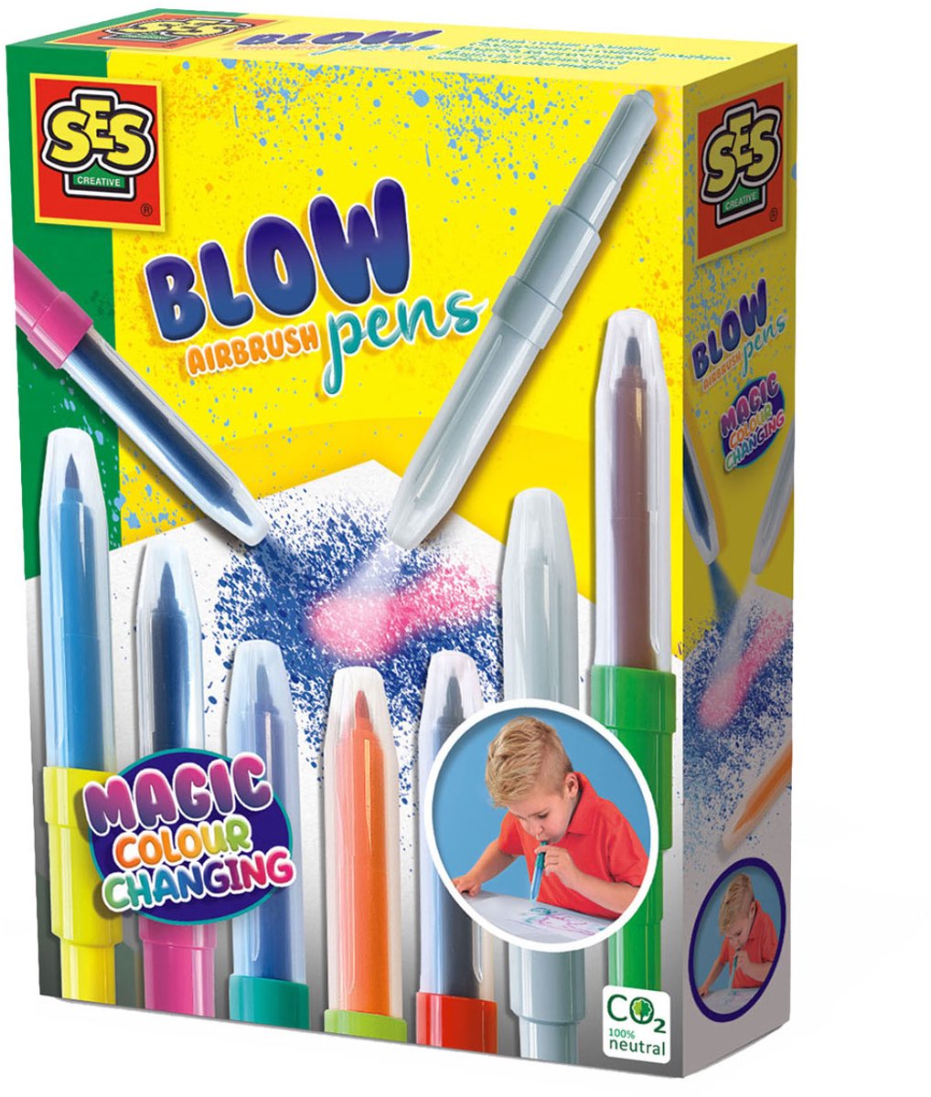 SES blasen Airbrush -Stifte - Magische Farbwechsel