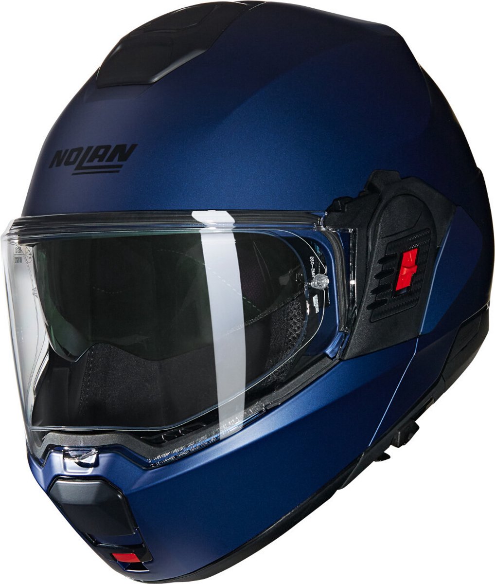 Nolan N120-1 Classico Nobile 313 Deep Blue Matt Systemhelm – Größe S – Helm