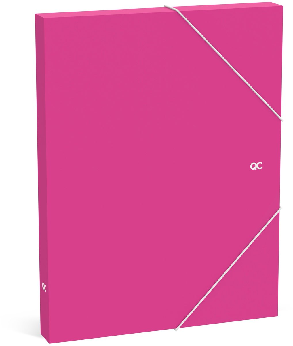 Qc-Farbdokumentenbox – Fuchsia