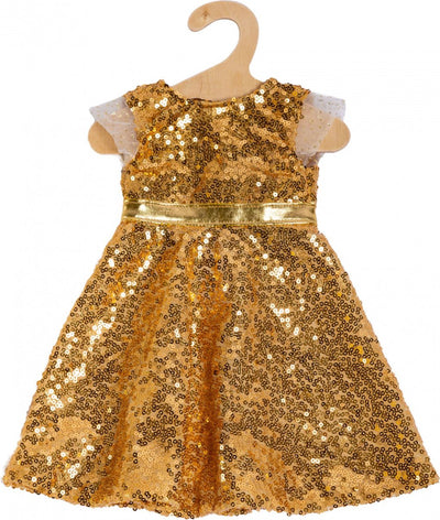 Puppenkleid Golden Star, 35-45 cm