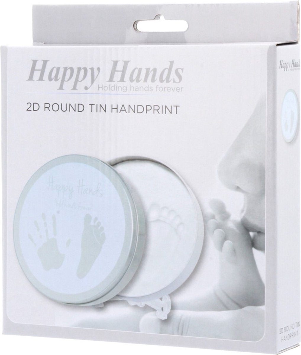 Happy Hands 2D-Dose in runder Form