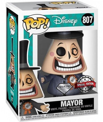 Funko-Pop! nbx – Pop Nr. 807 – Mayor Diamond Glitter exklusiv – selten gewölbt