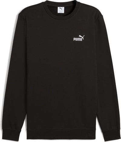 Puma ess klein Nr. 1 Logo Crew FL Unisex-Pullover – Schwarz