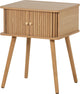 Woood Karri Nachttisch gerade – MDF-Kiefer – natur – 58 x 45 x 40