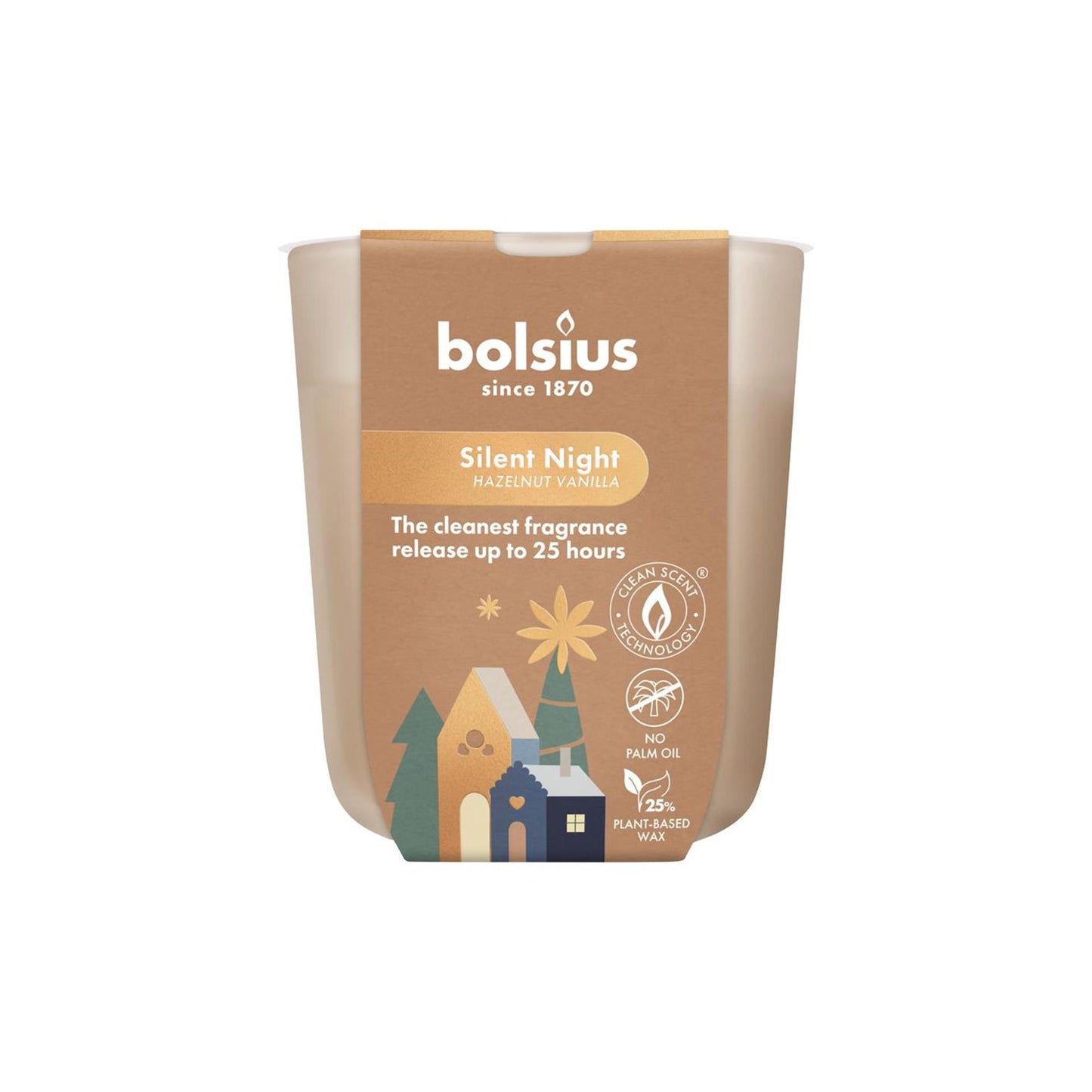 Bolsius Duftglas Stille Nacht 80 73