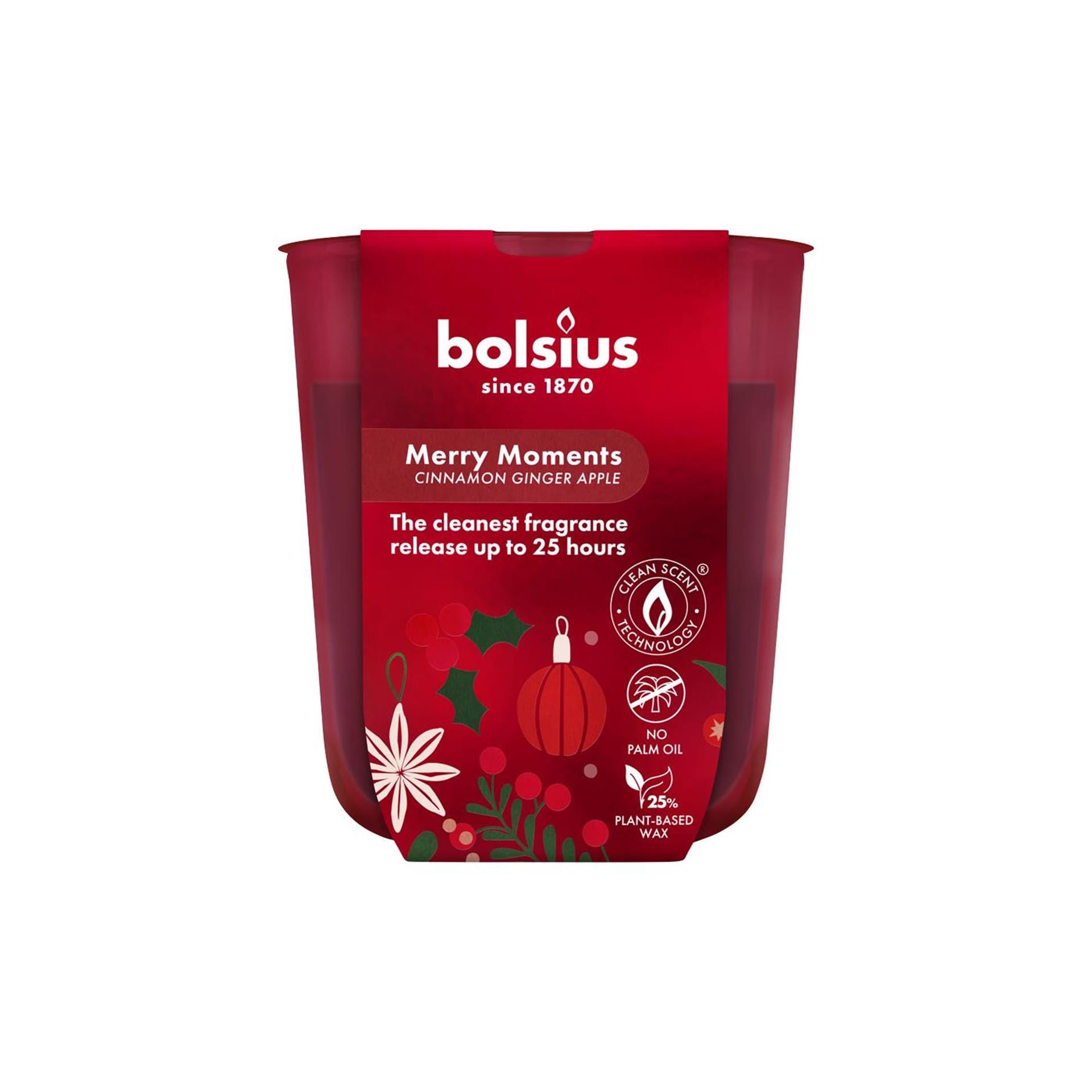 Bolsius Duftglas Merry Moments 80 73