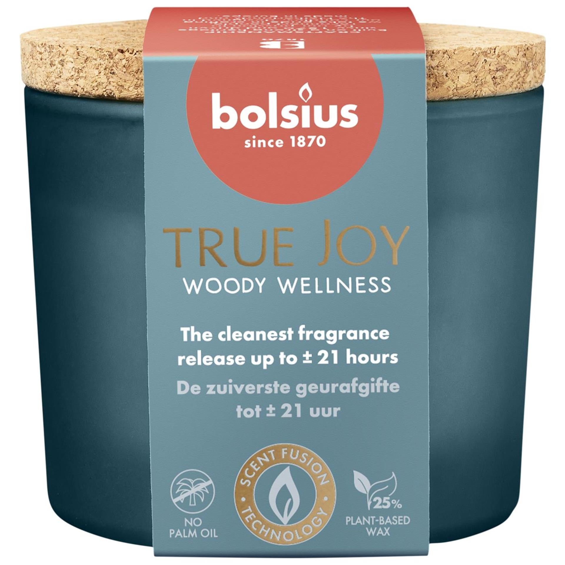Bolsius Duftglas 66 83 Woody Wellness