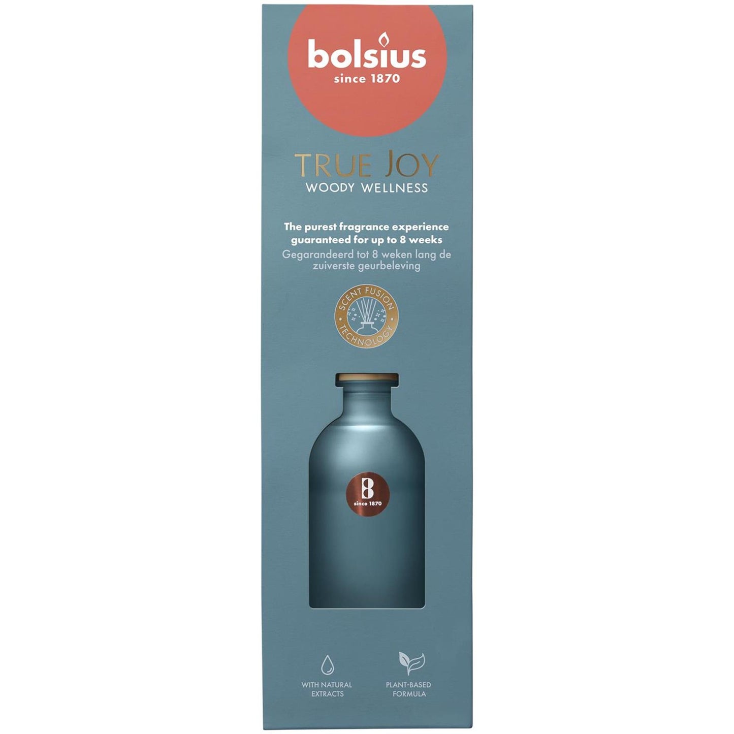Bolsius Duftstäbchen 80ml holzige Wellness