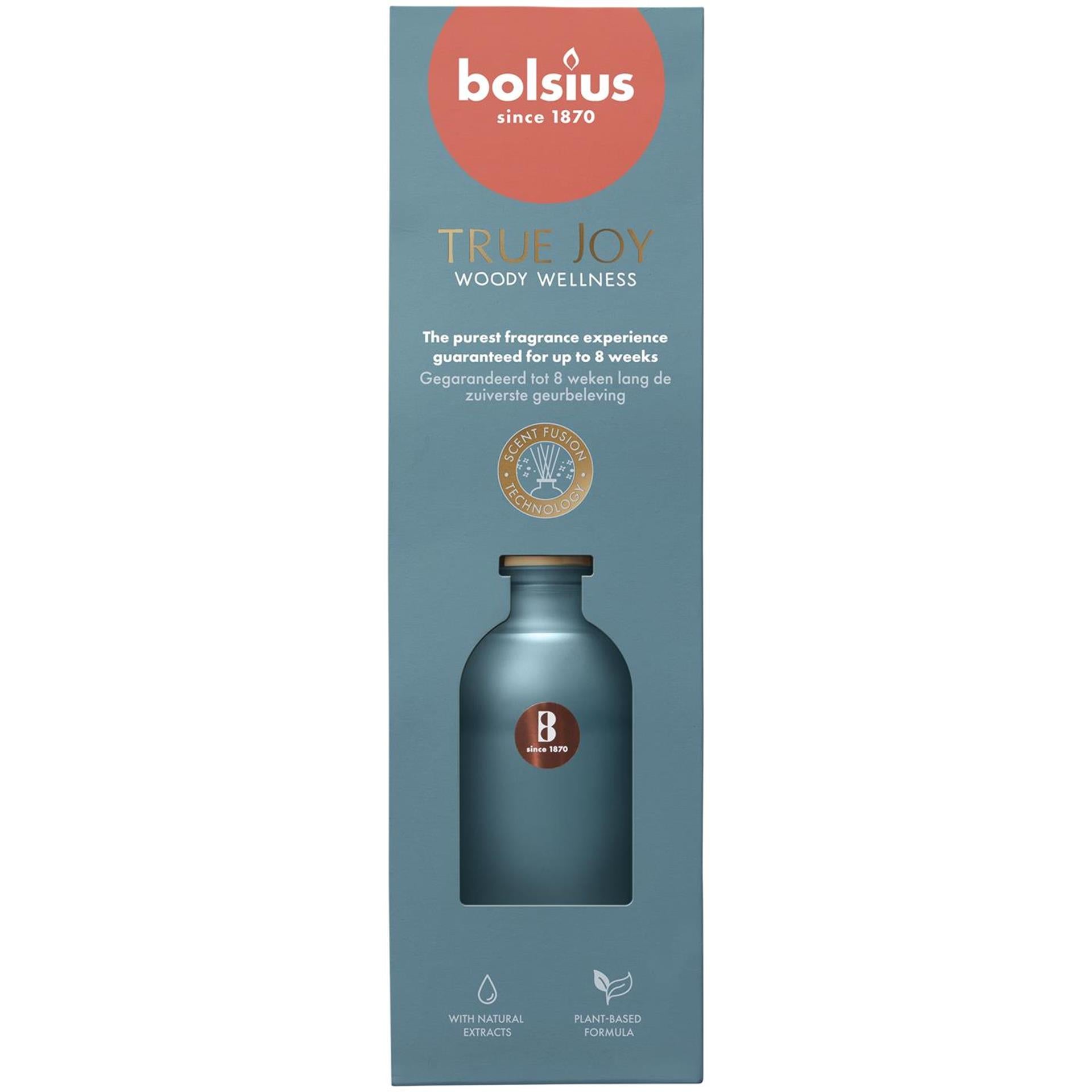 Bolsius Duftstäbchen 80ml holzige Wellness