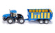 Siku 1947 New Holland mit Silierwagen