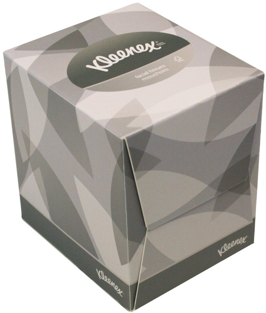 Kleenex-Taschentücher – Business – Weiß – 2 Lagen – Spenderbox – extra weich – 90 Blatt