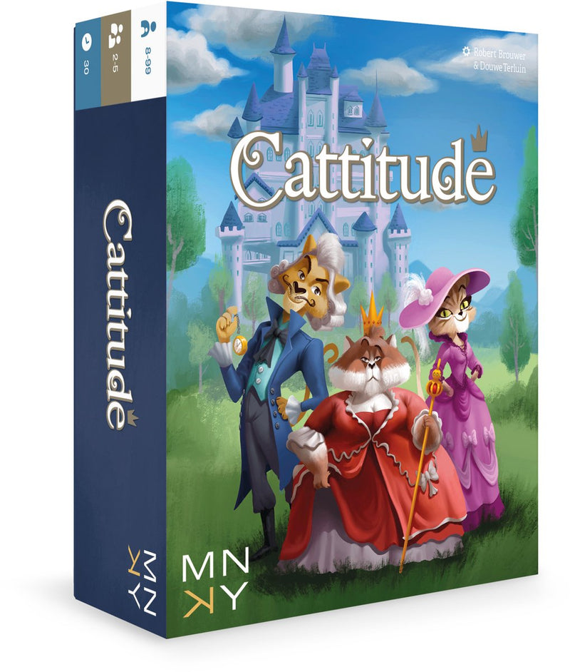 Rebo Publishers Mnky Catitude Card Game