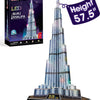 Kubikfun 3D -Puzzle -Burj Khalifa mit LED -Beleuchtung