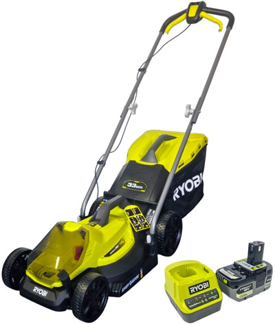 Ryobi One+ 18V Akku 33cm Rasenmäher (inkl. 1x4,0Ah Akku) rlm18x33b40
