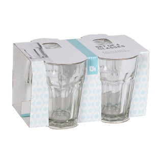 Trinkglas Set 360 ml 4 Stücke