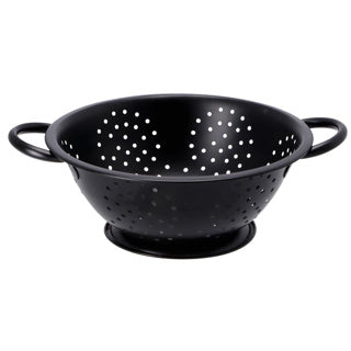 Colander 24 cm mattschwarz