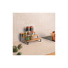 Metaltex York Lava Gewürzregal 3 Etagen 23x27x13 cm