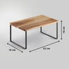 Metaltex York Lava Gewürzregal 1 Etage 19x32x16 cm