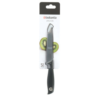 Brabantia Brabantia Lecker+ Universalmesser 24,8 cm dunkelgrau