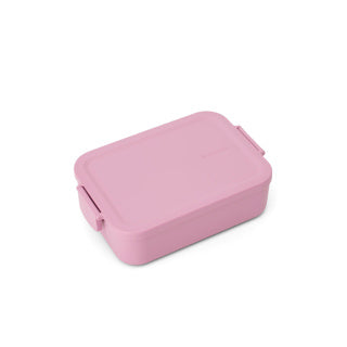 Brabantia Make Take Lunchbox Brotkasten – mittelgroß – Kunststoff – Fliederrosa