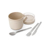 Brabantia Suppenbecher zum Mitnehmen – 600 ml – Kunststoff – zartes Beige