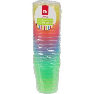 Shotglas -Set von 20 Teilen