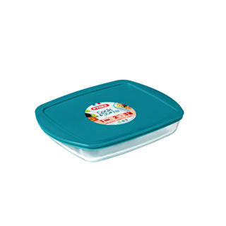 Pyrex Cook Store 1.7L 28x20cm Schüssel mit Deckeldeckel