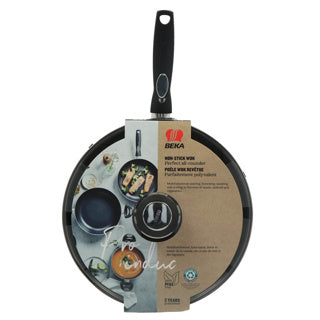 Beka Pro Induc Wokpan 28 cm mit Glasdeckel