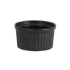 Creme Brulee Dish Black 9x5 cm
