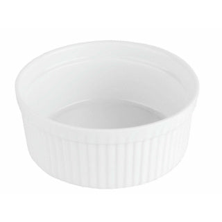 Souffles Dish 12x5cm Weiß