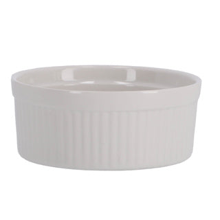 Souffles Dish 12x5cm Weiß