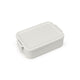 Brabantia Lunchbox machen mittelhellgrau