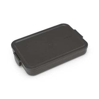 Brabantia Lunchbox Nehmen Sie flach dunkelgrau