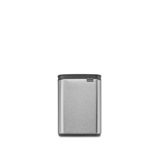Brabantia bo Abfalleimer, 4L - Matt Steel Fingerabdrucksicher