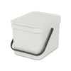 Brabantia Waste Eimer Sortging 6 l Hellgrau
