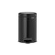 Brabantia Brabantia Newicon Pedal Bin 3L Matt Black