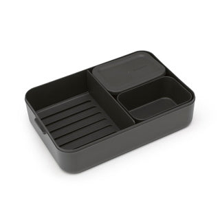Brabantia Bento Lunchbox Take Big Dark Grey