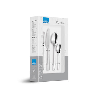 AMEFA -Besteckset 24 -Stück Pontis