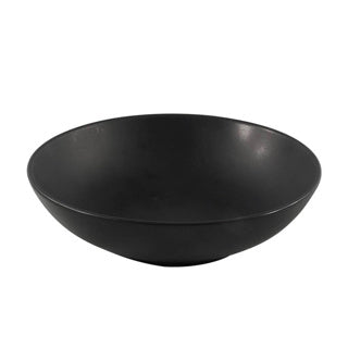 Kein Markenschild tief 20,5cm mattschwarz | 6 Stück