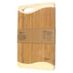Bambus Schneidebrett Welle 38x25x2 cm