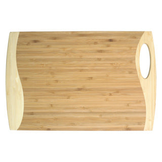Bambus Schneidebrett Welle 38x25x2 cm