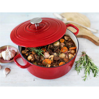 BK Burgundy Braadpan Ø28 cm Chile Rot