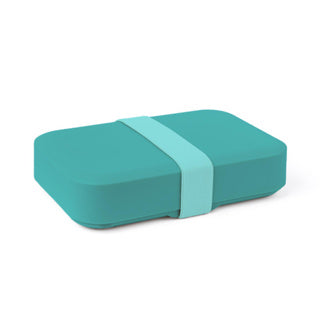 Day to Day Lunchbox Reef groß – 1100 ml – Brotbox mit Gummizug – höhenverstellbare Lunchbox – BPA-freie Lunchbox – hergestellt in Belgien – 215 x 125 x 45 mm