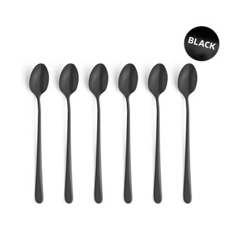 AMEFA Latte Spoons schwarze 6 Stücke