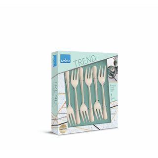 AMEFA Cakes Fork Champagner 6 Teile