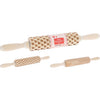 Rolling Roller Gummi Holz Hart Liebe Assorti