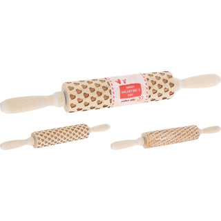 Rolling Roller Gummi Holz Hart Liebe Assorti