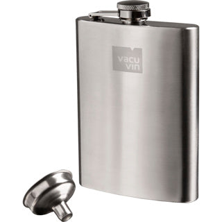 Vaku Vin Hüftflasche Edelstahl