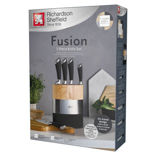 Richardson Sheffield Messer Block 5 spielt